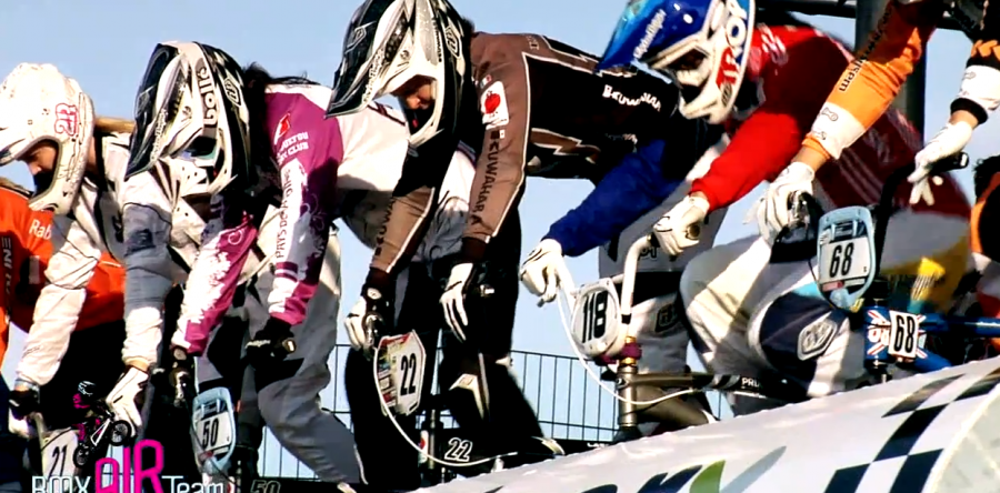 Anti Drogen Spot mit BMX Racern